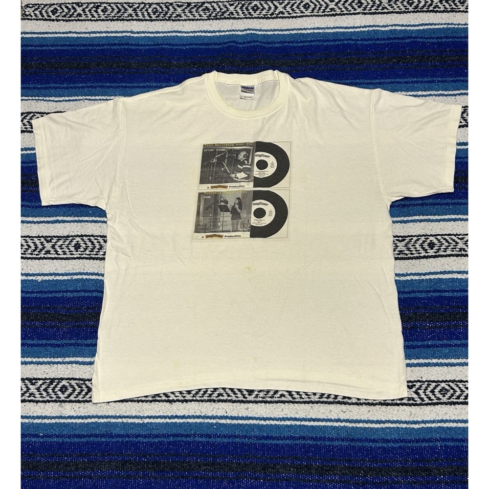 Spyder Turner Pree BandTraxx Promo T Shirt XL Music Tee Y2K